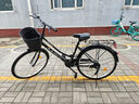 鳳凰（PHOENIX） 通勤自行車(chē)男女成人男士中學(xué)生越野城市輕便復古單車(chē)變速山地車(chē) 26寸仿捷雅黑 曬單實(shí)拍圖