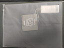 京東京造 悅?cè)岽矄螁渭?120g加厚耐用 A類(lèi)磨毛床罩 150x210cm 科技灰 曬單實(shí)拍圖
