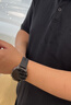 HUAWEI WATCH 5 46mm基礎(chǔ)款深錆色不銹鋼表殼蒼穹黑氟橡膠表帶首創(chuàng)X-TAP智感窗鴻蒙AI腕上小藝eSIM通信 曬單實(shí)拍圖