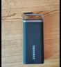 三星（SAMSUNG）2TB Type-c USB 3.2 移動(dòng)固態(tài)硬盤(pán)（PSSD）T5 EVO 星耀黑 手機直連筆記本外接 大容量 曬單實(shí)拍圖