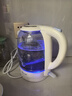 小熊（Bear）燒水壺高硼硅玻璃熱水壺 家用1.7L大容量電熱水壺 電水壺開(kāi)水壺304不銹鋼底盤(pán) 沸騰藍光 官方直營(yíng) 1.7L 【ZDH-A17L1】 曬單實(shí)拍圖