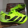 阿迪達斯小蟬翼二代  田徑精英巴黎火焰Adidas Finesse 2男女厚底短跑釘鞋 IH5800/大蟬翼三代/含手提袋 40.5 曬單實(shí)拍圖