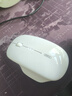英菲克（INPHIC）M1二代無(wú)線(xiàn)藍牙鼠標可充電辦公輕音電量顯示便攜人體工學(xué)三模適用蘋(píng)果惠普華為筆記本電腦ipad通用 【100%右手選這個(gè)+側翼指托+光面】陶瓷白 曬單實(shí)拍圖