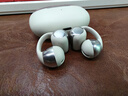 韶音（SHOKZ）OpenDots ONE動(dòng)鈦圈開(kāi)放式藍牙耳機耳夾式耳機藍牙跑步運動(dòng)無(wú)線(xiàn)E310 星際白 曬單實(shí)拍圖