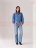 Levi's李維斯女士BAGGY寬松美式復古休閑牛仔褲 中藍色 26 (31) 曬單實(shí)拍圖
