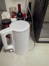 美的（Midea）電燒水壺電熱水壺家用1.5L大容量316L食品級(jí)不銹鋼無(wú)縫內(nèi)膽雙層防燙自動(dòng)斷電MK-HJ1566-PRO 曬單實(shí)拍圖