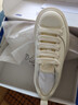 馬克華菲男鞋美式運動(dòng)休閑鞋白色高級感復古板鞋潮鞋子小白鞋 淺云白  41  曬單實(shí)拍圖