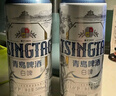青島啤酒（TsingTao）全麥白啤500ml*10聽(tīng) 禮盒裝 教師節禮物 曬單實(shí)拍圖