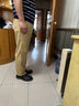 羅蒙（ROMON）直筒西裝褲男士春夏季商務(wù)修身免燙男褲時(shí)尚百搭垂感英倫休閑長(cháng)褲 卡其色 卡其色西褲 32 (2尺5) 曬單實(shí)拍圖