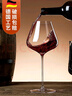 青蘋(píng)果 大號勃艮第紅酒杯套裝家用奢華水晶玻璃醒酒器高腳杯高檔酒具 【德國工藝】水晶勃艮第x2/ 450ml 曬單實(shí)拍圖