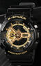 卡西歐（CASIO）手表男G-SHOCK黑金運動(dòng)電子學(xué)生青少年日韓表送男友GA-110GB-1A 曬單實(shí)拍圖