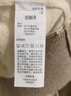 森馬（Semir）針織開(kāi)衫女短款假兩件圓領(lǐng)顯瘦2025冬刺繡含羊毛毛衫109725106001 曬單實(shí)拍圖