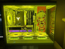 愛國者（aigo）星璨嵐 小嵐白色 游戲電腦臺式主機(jī)箱 垂直風(fēng)道風(fēng)冷/M-ATX主板/240水冷/270°海景房/5090顯卡 曬單實(shí)拍圖