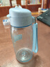 特百惠（Tupperware）樂(lè)趣550ML塑料杯男女學(xué)生大容量運(yùn)動(dòng)水杯子七夕情人節(jié)禮物 冰水藍(lán) 曬單實(shí)拍圖