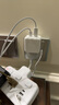 Apple/蘋果 35W雙USB-C接口充電器-橫向蘋果充電頭雙口充電器原裝充電器快充頭適用iPhone/iPad/AirPods 曬單實拍圖