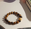 周六福  黃金手鏈男款硬金六字真言木變石虎眼石手串 定價(jià) 1.06g 曬單實(shí)拍圖