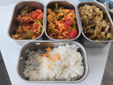 小熊（Bear）電熱飯盒 加熱飯盒 保溫飯盒可加熱 雙層四膽辦公室蒸煮熱飯神器可預(yù)約上班族加熱便當(dāng)盒DFH-G16W7 曬單實(shí)拍圖
