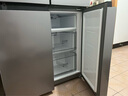 美的（Midea）慧鮮480升十字四開對(duì)開門雙開門大容量風(fēng)冷智能超薄家用冰箱BCD-480WSPZM(E)國家補(bǔ)貼20% 曬單實(shí)拍圖