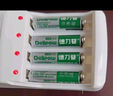 德力普（Delipow）充電電池 5號電池 配4節(jié)電池充電器套裝適用玩具/遙控器/鼠標(biāo)鍵盤 曬單實(shí)拍圖