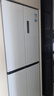 美的（Midea）457純平全嵌十字對開(kāi)四開(kāi)門(mén)底部散熱以舊換新一級能效風(fēng)冷無(wú)霜國家補貼家用電冰箱MR-457WUSPZE白 曬單實(shí)拍圖