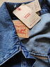 Levi's李維斯冬季女士復(fù)古巴恩風(fēng)翻領(lǐng)水洗時(shí)尚潮流牛仔夾克外套 藍(lán)色 S 曬單實(shí)拍圖