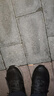 斯凱奇（Skechers）男士運動(dòng)皮鞋軟底足弓支撐運動(dòng)鞋系帶紳士商務(wù)鞋 BLK黑色 42.5 曬單實(shí)拍圖