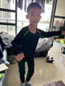 維多利亞旅行者兒童跑步套裝秋冬滑雪服緊身訓練服健身服運動(dòng)服打底速干衣2件套 曬單實(shí)拍圖