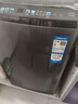 海爾（Haier）2025新品雙動(dòng)力洗衣機直驅變頻波輪10公斤七維減震60E全自動(dòng)家用防纏繞 高洗凈比頑漬洗電離除菌螨 炫彩盤(pán)操作+一級能效+鋼化玻璃蓋+智慧羽絨羊毛洗 曬單實(shí)拍圖