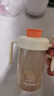 小土豆（potato）兒童水杯PP牛奶杯直飲吸管杯幼兒園開(kāi)學(xué)2歲以上 330ml晨橘黃 曬單實(shí)拍圖