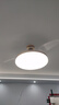 歐普（OPPLE）全光譜風(fēng)扇燈42寸LED一體智能Ra98餐廳臥室吊燈冰風(fēng)1級(jí)能效包安裝 曬單實(shí)拍圖