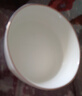 康琴（KANGQIN）金邊輕奢餐具整套碗家用高顏值碗套裝ins碗陶瓷網(wǎng)紅陶瓷禮品餐具 手工描金4.5英寸方碗10個(gè)裝 曬單實(shí)拍圖