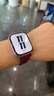 非凡皮匠適用applewatch10蘋(píng)果手表表帶apple watch表帶ultra2男女s10新款iwatch手表帶真皮s9女40/41/44mm 波爾多紅（小蠻腰女款） 40/41/42表盤通用- 曬單實(shí)拍圖