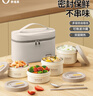 泰福高（TAFUCO）飯盒上班族帶飯餐盒316不銹鋼碗帶蓋便攜微波便當(dāng)盒食堂打飯T5392 曬單實(shí)拍圖