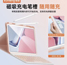 酷盟ipad11鍵盤(pán)鼠標套裝2025新款pro11/12.9寸/air5/4保護套7/8/9/10代藍牙妙控鍵盤(pán)磁吸拆分 少女粉【磁吸拆分鍵盤(pán)+鼠標】720°旋轉 2025款iPad11【A16芯片】/第十代 曬單實(shí)拍圖