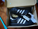 阿迪達斯 （adidas）Superstar2貝殼頭運動(dòng)青少年板鞋金晨同款JH9977黑色36.5碼 曬單實(shí)拍圖