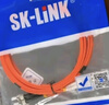 SK-LINK 光纖跳線(xiàn) LC-ST千兆多模雙芯ST-LC光纖線(xiàn)OM2UPC尾纖50/125um低煙無(wú)鹵5米 SK-TX1GMM-2LCST5M 曬單實(shí)拍圖