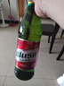 烏蘇啤酒（wusu）京東自營大紅烏蘇烈性啤酒620ml*12瓶整箱裝婚宴酒席 曬單實(shí)拍圖