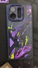 依云諾 【自帶鏡頭膜】OPPOK13Turbo手機殼新款K13TurboPro創(chuàng  )意保護套eva01防摔散熱透明軟邊定 魅眼半透紫色【eva01】-贈膜和掛繩 OPPO K13 Turbo Pro 曬單實(shí)拍圖