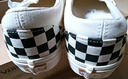 VANS范斯中性鞋Slip-On VR3低幫經(jīng)典帆布鞋休閑鞋 一腳蹬 棋盤(pán)格 36.5 曬單實(shí)拍圖