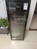 新飛（frestec）冰吧冷藏柜 歐式恒溫紅酒柜酒店家用電冰箱迷你小型單門辦公室保鮮展示留樣茶葉飲料藥品柜 132升黑內(nèi)膽【冷藏+微冷凍+帶燈+帶鎖】 曬單實拍圖