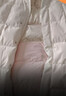 拉夏貝爾男女同款排骨羽絨服中長(cháng)款2025冬連帽加厚工裝時(shí)尚保暖羽絨外套女 米白色 S 【105-120斤】女士卡碼拍小 曬單實(shí)拍圖