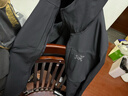 ARC'TERYX始祖鳥(niǎo) GAMMA MX HOODY 防風(fēng) 男子 軟殼夾克 BLACK/黑色 S 曬單實(shí)拍圖