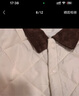 babylove嬰幼兒連體衣秋冬薄夾棉寶寶哈衣百搭外出服輕薄保暖棉服摩卡白棕 摩卡白棕 80cm 曬單實(shí)拍圖