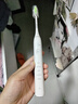 飛利浦（PHILIPS）電動(dòng)牙刷S3 生日禮物 情侶款送男生/女友 柔和亮白刷頭小羽刷 5種模式 HX2471/03白色  曬單實(shí)拍圖