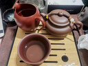 璽翰雅（ROYHOYE） 宜興紫砂壺名家純全手工泡茶壺原礦老紫泥單壺中式高檔功夫茶具 仿古壺 曬單實(shí)拍圖