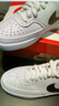 耐克男子透氣平底運動(dòng)鞋冬季板鞋NIKE COURT VISION LOW DH2987 101白色/黑/白色 43 曬單實(shí)拍圖