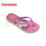 havaianas哈唯納HelloKitty女童外穿拖鞋兒童涼拖卡通親子人字拖 3991-白/紅紫色 35 -36巴西碼 曬單實拍圖