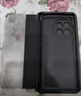 愛(ài)米森 一加ace2手機殼翻蓋皮套一加ace2pro全包鏡頭保護套防摔ace2v軟邊純素皮仿真皮 黑色 【一加 Ace2pro】 曬單實(shí)拍圖