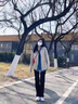 愛(ài)麥依美式復古針織夾克衛衣外套女春秋季新款棒球服薄款外搭開(kāi)衫感 淺灰色款 L 96-115斤 曬單實(shí)拍圖