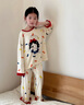 G.DUCKKIDS小黃鴨白雪公主女童睡衣套裝春秋2025新款兒童家居服可愛(ài)寶寶秋裝 杏色 90 尺碼1~2歲【 80-90cm】 曬單實(shí)拍圖